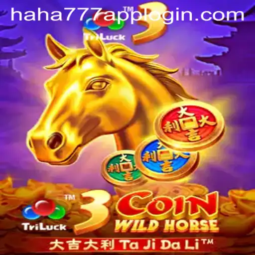3CoinWildHorse: A Thrilling Adventure Within the Gaming World of HAHA777.COM